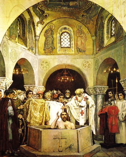 Васнецов В.М. Крещение князя Владимира. 1890 г..jpg
